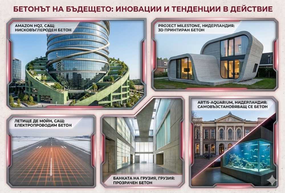 Бетонът на XXI век