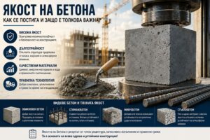 Якост на бетона 1